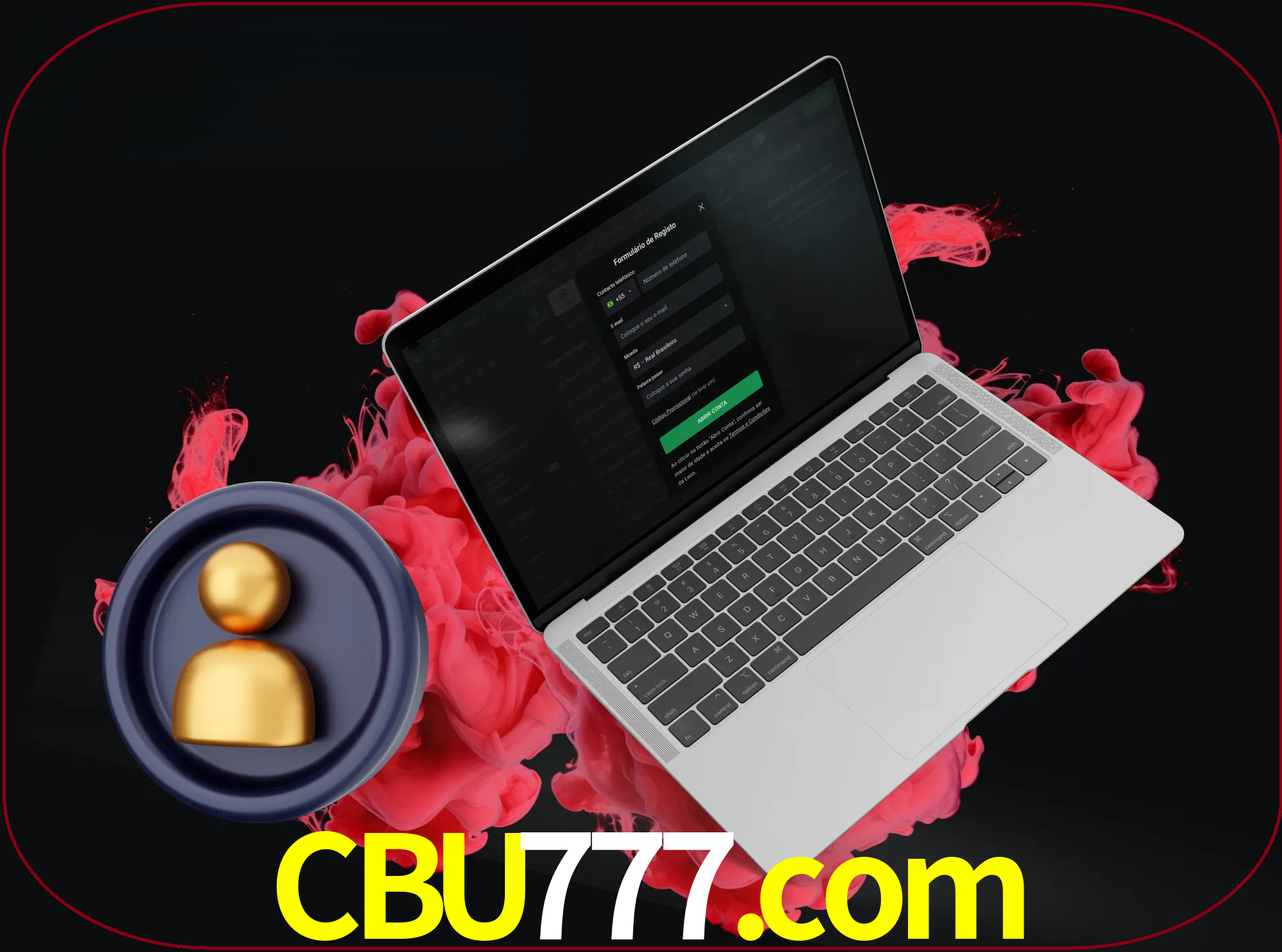 No cabeçalho do site cbu777, clique no botão que o levará a um formulário especial onde terá de introduzir as suas informações actuais.